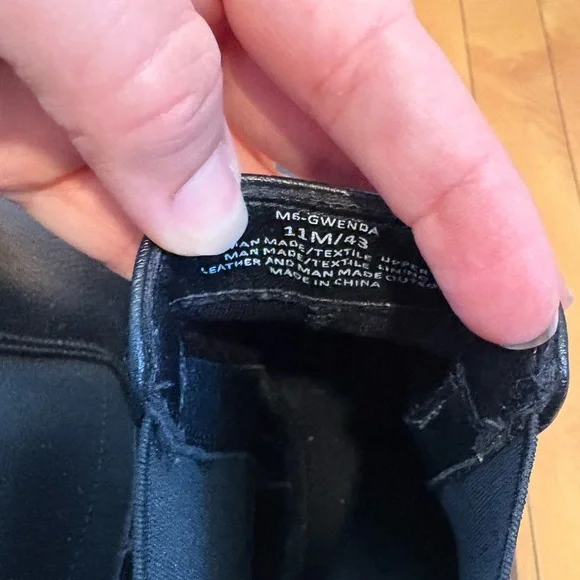 Mix No. 6 Black Faux Leather Chelsea Boots - Picture 3 of 5